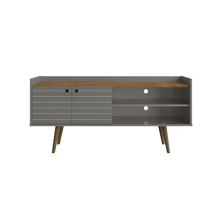 Bogart TV Stand In Grey And Nature